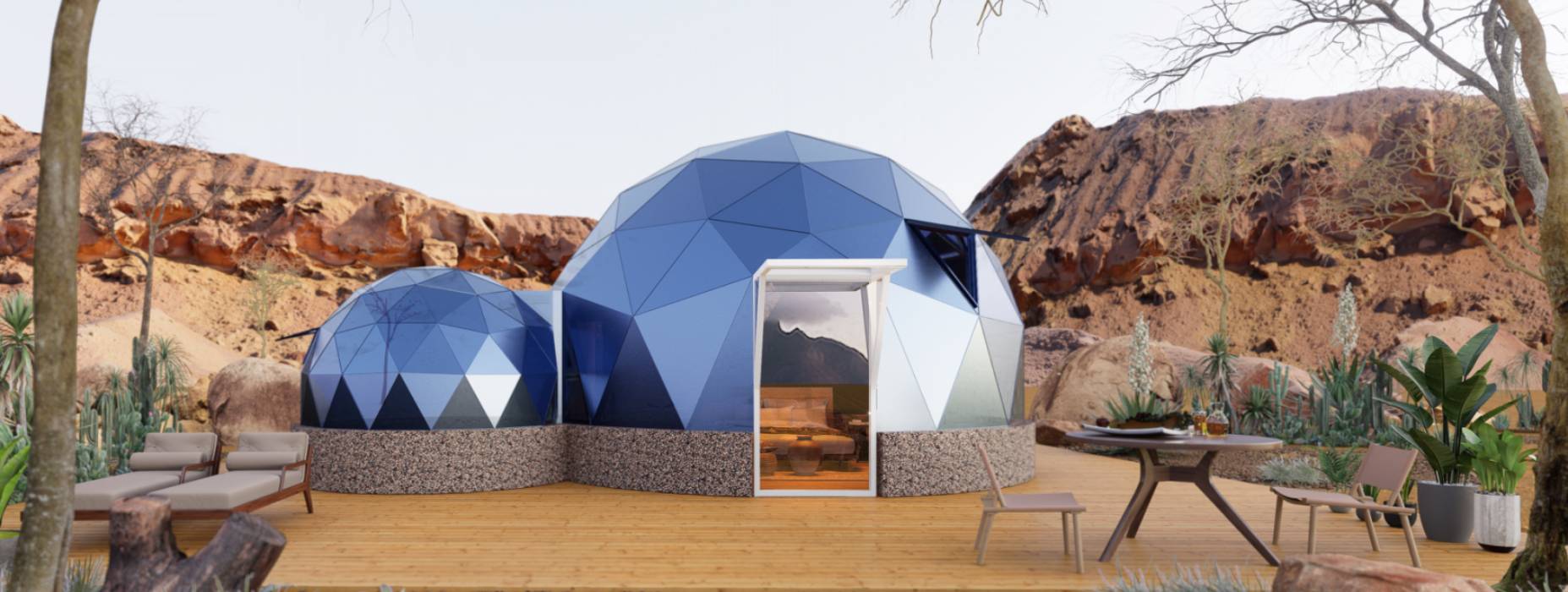 常州球形智能光伏玻璃星空房